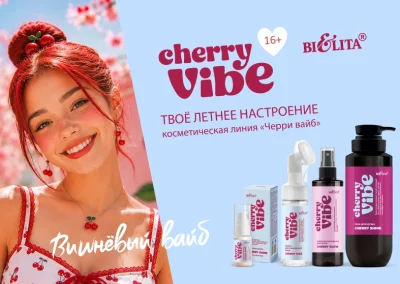 Продукты линии Cherry vibe со скидкой 15%